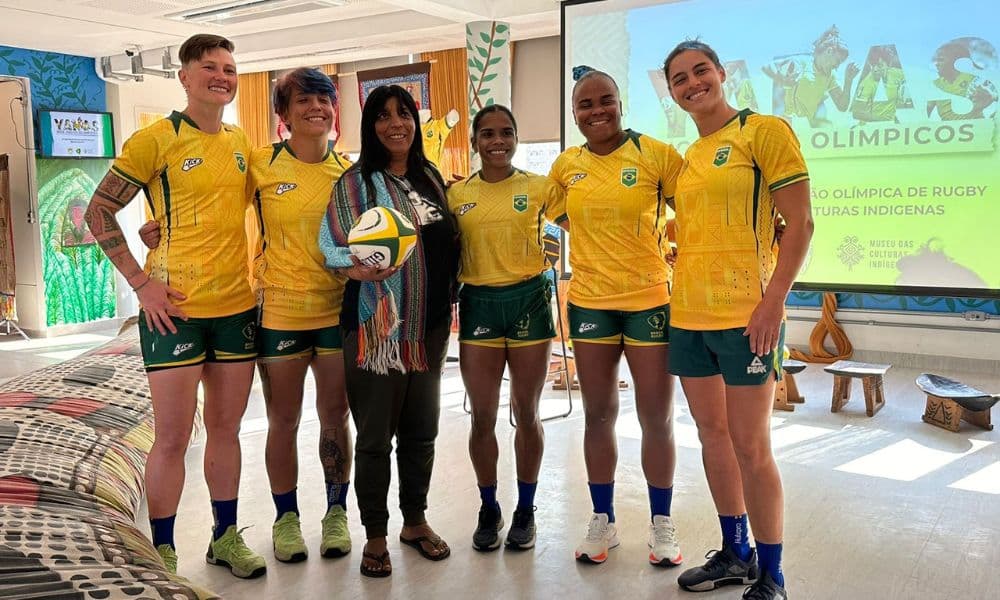 Yaras conhecem os uniformes que vão usar nos Jogos Olímpicos de Paris-2024