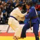 Larissa Silva em luta de Judô Paralímpico