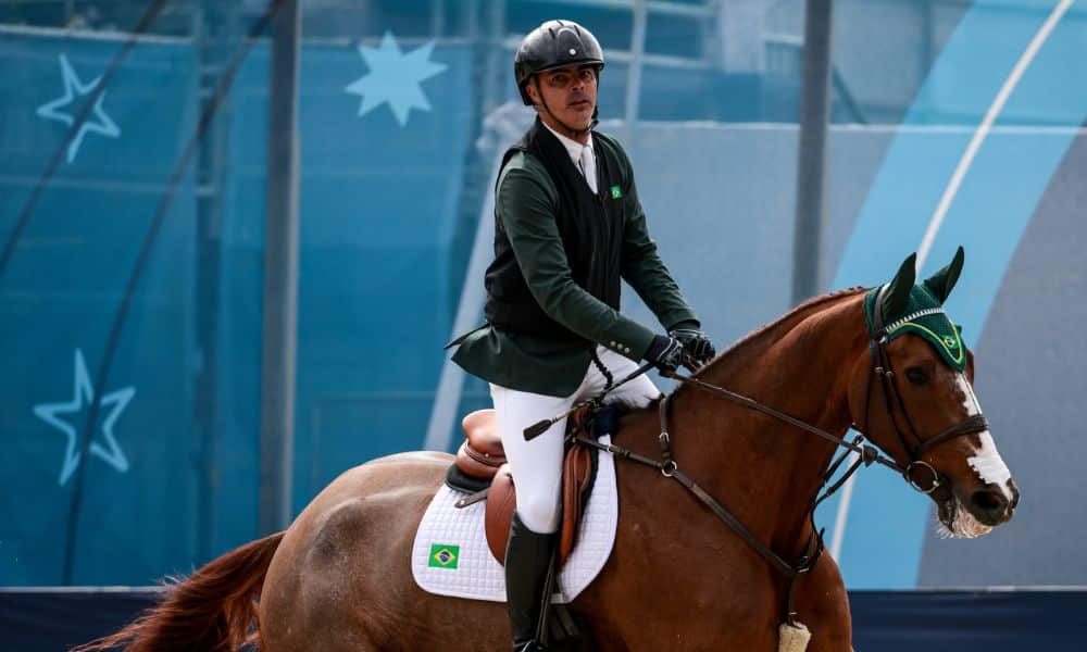Rodrigo Pessoa vai disputar em Paris-2024 os Jogos Olímpicos no hipismo pela oitava vez
