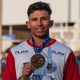 Hygor Gabriel Bezerra no revezamento 4x100m masculino no Campeonato Brasileiro Sub-23 de atletismo