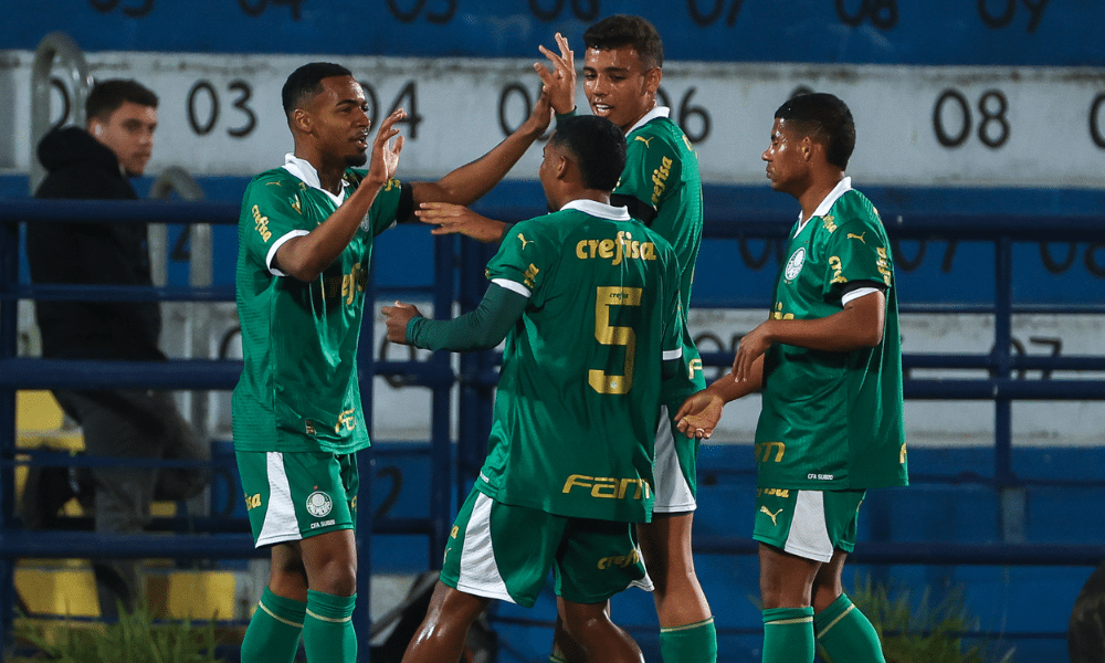 Palmeiras, o primeiro finalista do Brasileiro Sub-20 (Foto: Fabio Menotti/Palmeiras)
