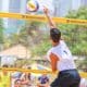 Jogadores durante a Etapa de João Pessoa do Circuito Brasileiro Sub-21 de vôlei de praia