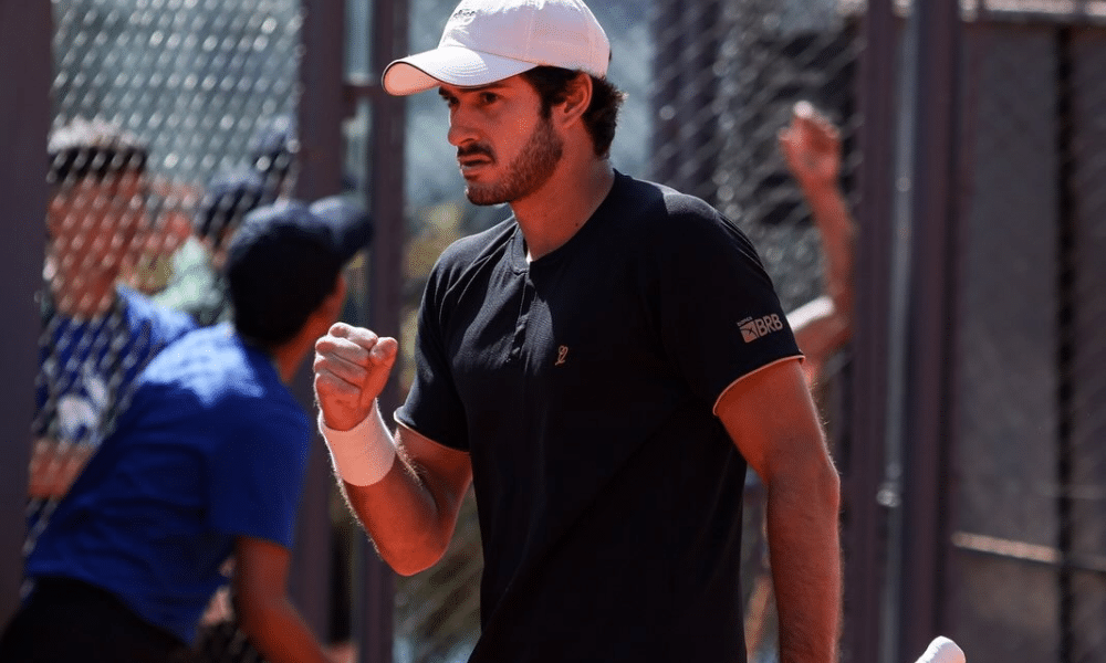 Gustavo Heide comemora ponto no Challenger de Buenos Aires, challenger de são paulo, João Lucas Reis challenger de são paulo
