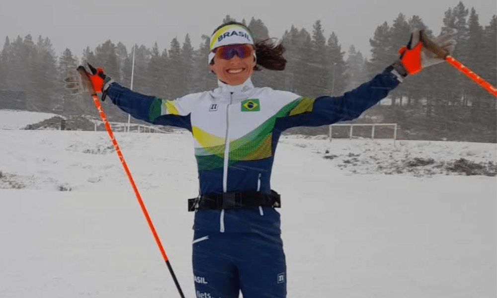 Na Suíça, Bruna Moura é semifinalista no esqui cross-country pela BKW Swiss Cup