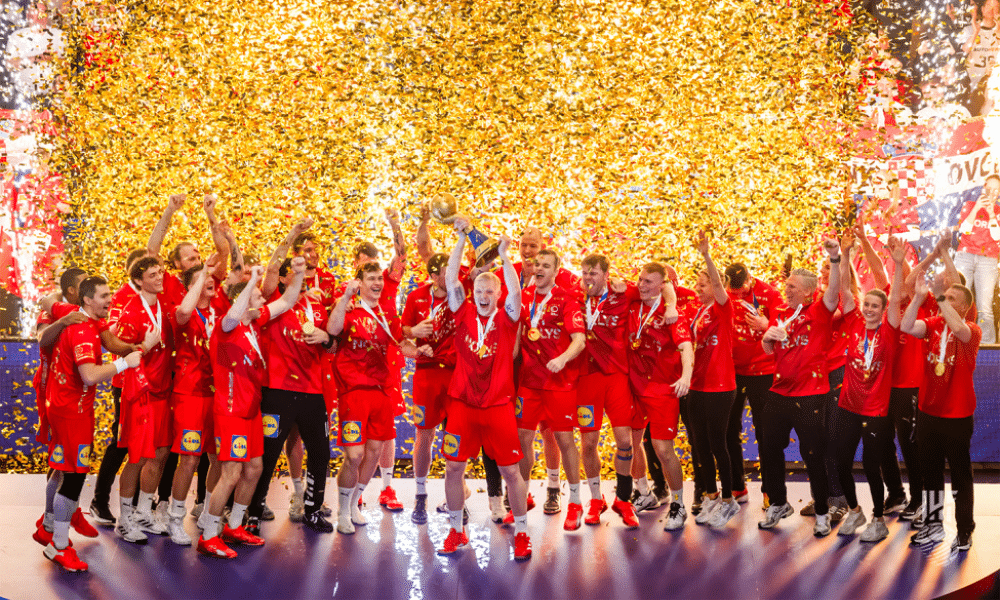 Rudolph, do Brasil, vai disputar o Mundial de Handebol Masculino na europa. Veja a tabela da competição dinamarca campeã