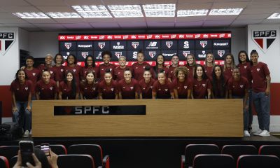 São Paulo futebol feminino elenco apresentação