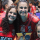 Dani Lins recebe o Viva Vôlei na vitória do Sesi Bauru sobre o Fluminense na Superliga Feminina