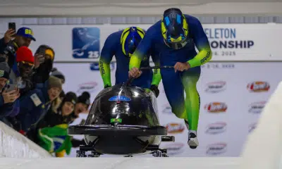 Gustavo Ferreira e Rafael Souza no Mundial de Bobsled em Lake Placid jogos olímpicos de inverno olimpíada de inverno