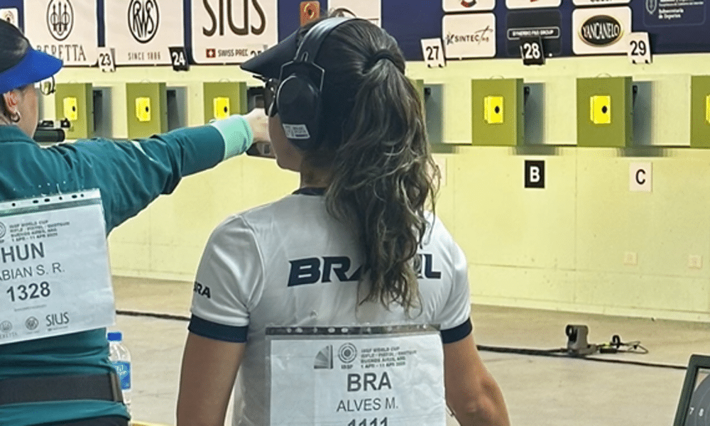 Marina Mendonça, Camilla Cosmoski, Fossa Olímpica, Emílson Menarim, Lucas Bellenzier, Alexandre Wilt - ETAPA DE BUENOS AIRES DA COPA DO MUNDO DE CARABINA, PISTOLA E ESPINGARDA