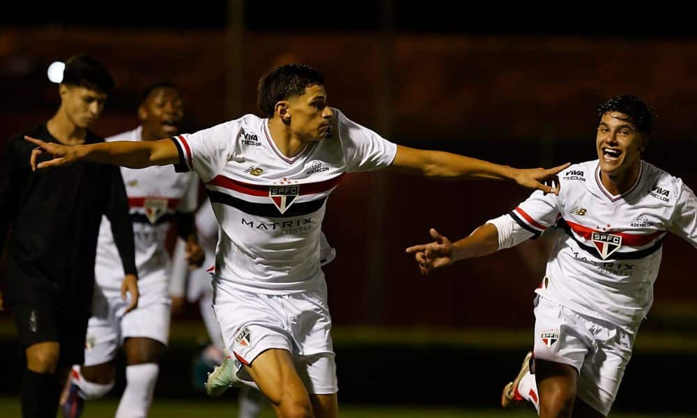 São Paulo vence Corinthians por 3 a 2 pelo Brasileirão Sub-20