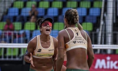 Thamela e Vic Elite 16 Brasília Vôlei de Praia