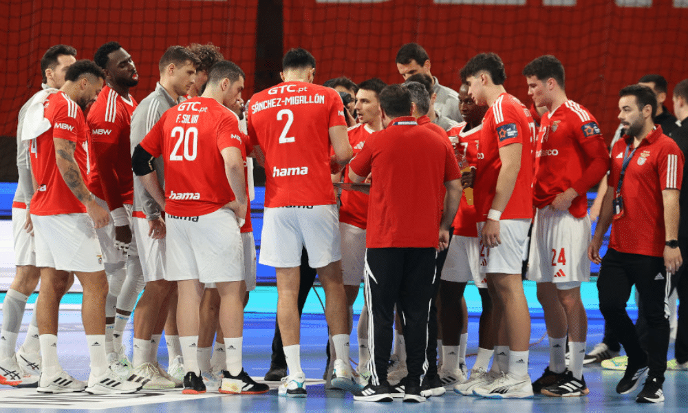 Jogadores do Benfica
