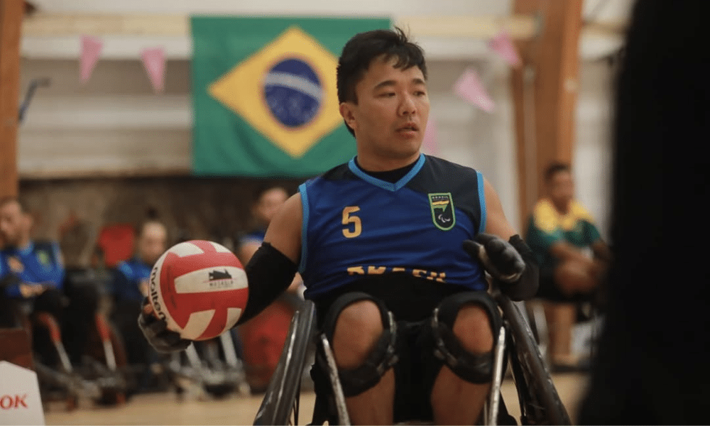 Brasil na Egmont Open de rugby em cadeira de rodas