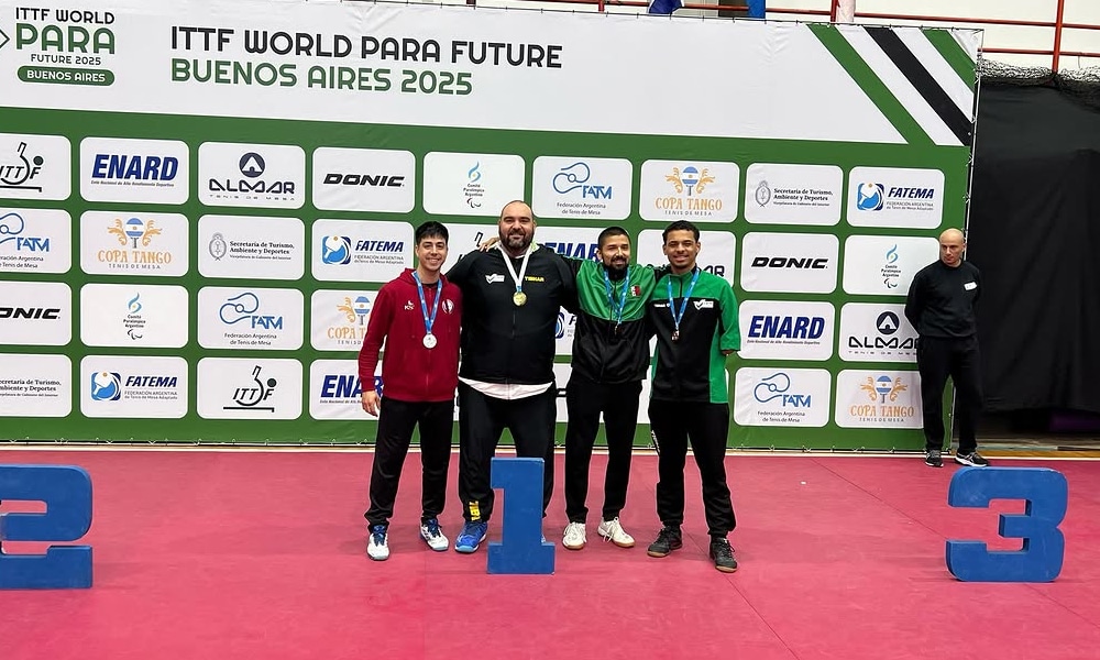 Brasil Tênis de Mesa Paralímpico Future de Buenos Aires
