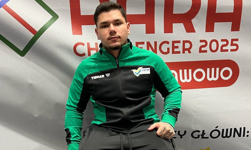 Maycon Oliveira - Tênis de mesa Paralímpico - Future Sub-23 de Buenos Aires