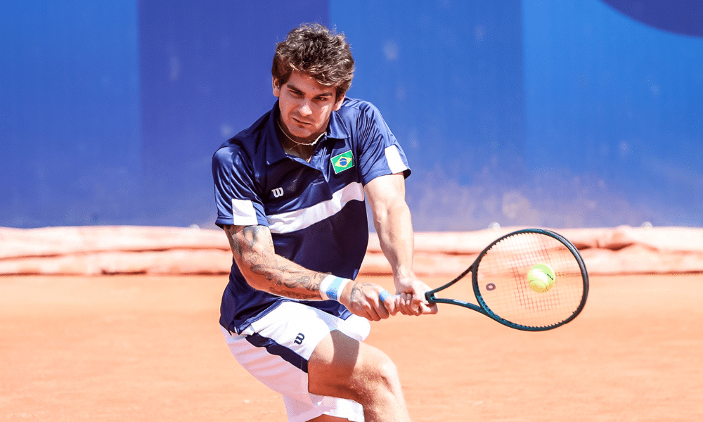 Thiago Wild no qualifying de Roland Garros