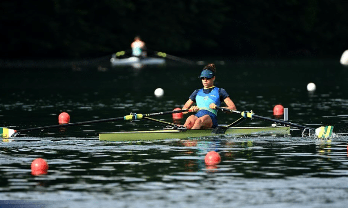 Beatriz Tavares durante a Etapa de Lucerna da Copa do Mundo