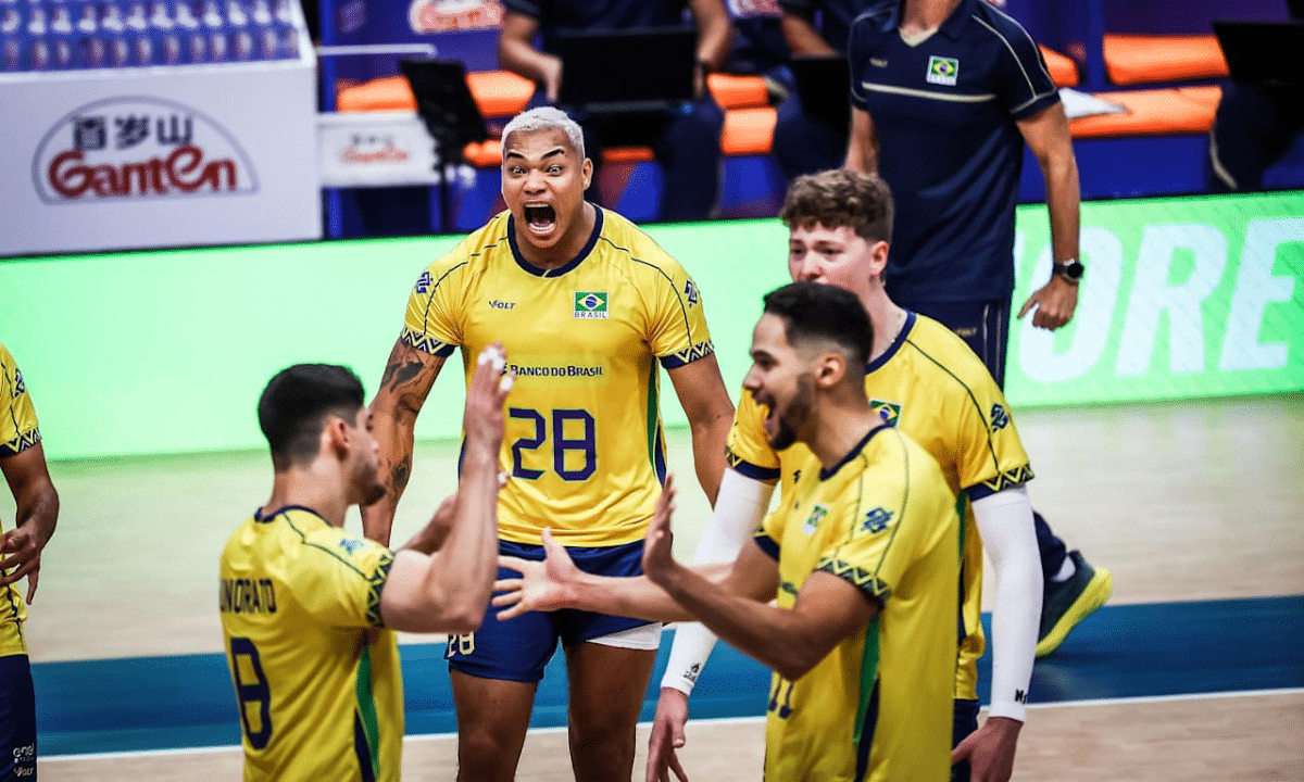 Brasil x Irã - Liga das Nações de Vôlei (VNL) 2025