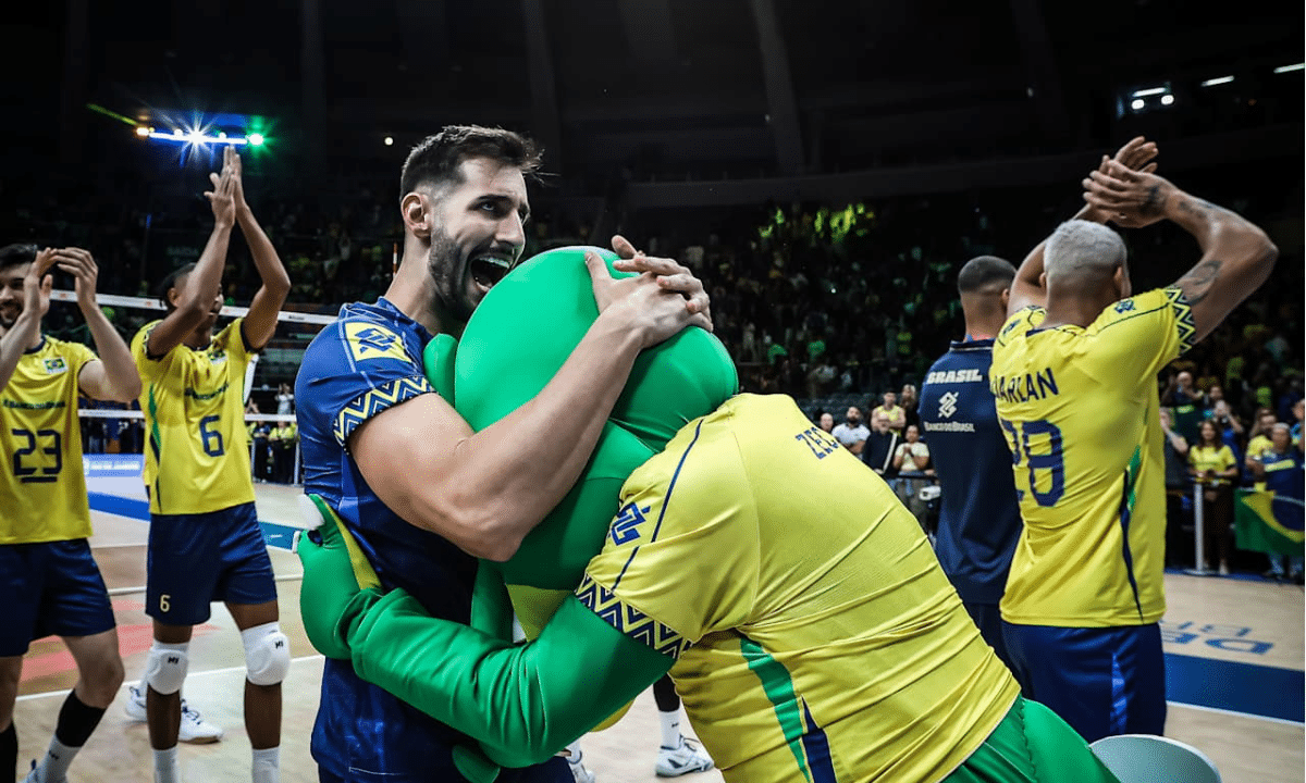 Brasil x Ucrânia - Liga das Nações de Vôlei Masculina (VNL 2025)