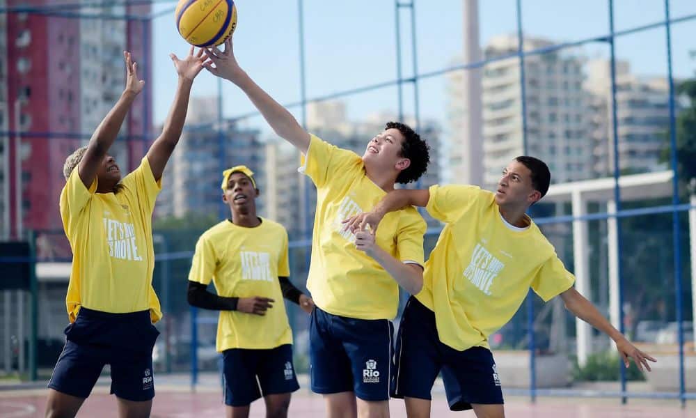 Dia Olímpico- evento movimenta estudantes no Rio