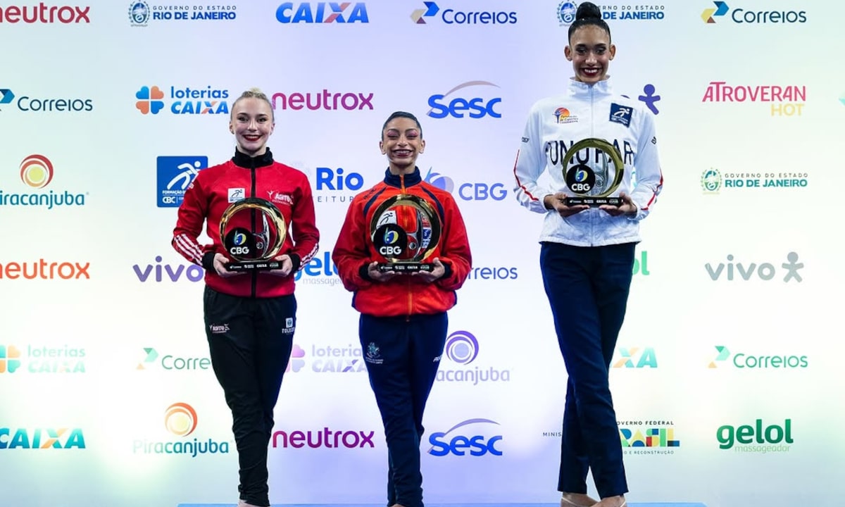 Luiza Traspadini - Campeã Brasileiro de Ginástica Rítmica