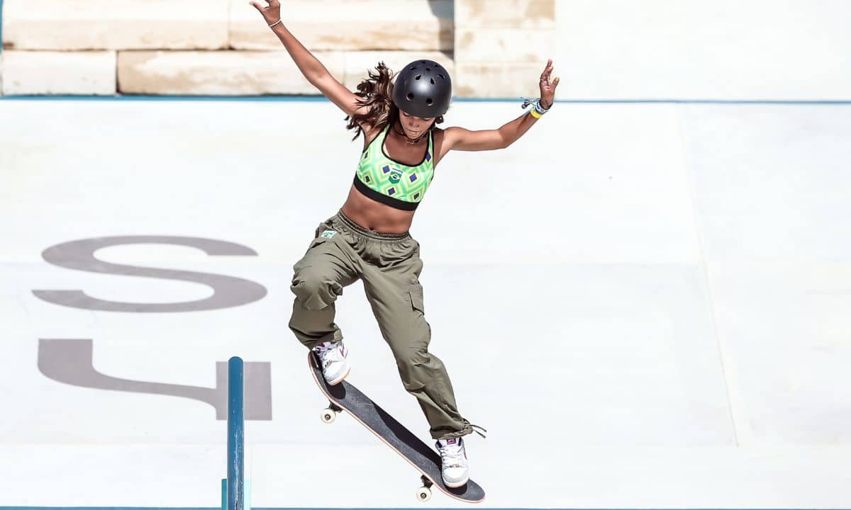 Rayssa Leal vai disputar a etapa de Roma da Copa do Mundo de skate street seleção brasileira de skate seleção de skate street park