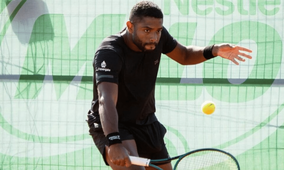 João Lucas Reis no Challenger de Troyes challenger de iasi Felipe Meligeni