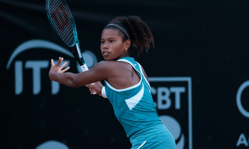 Victoria Barros em Roland Garros wimbledon