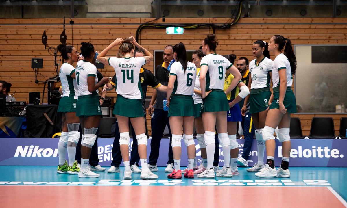 Brasil vôlei feminino na Universíade