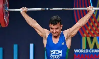 Campeão mundial Thiago Félix abre a participação do Brasil no Pan-Americano de levantamento de peso