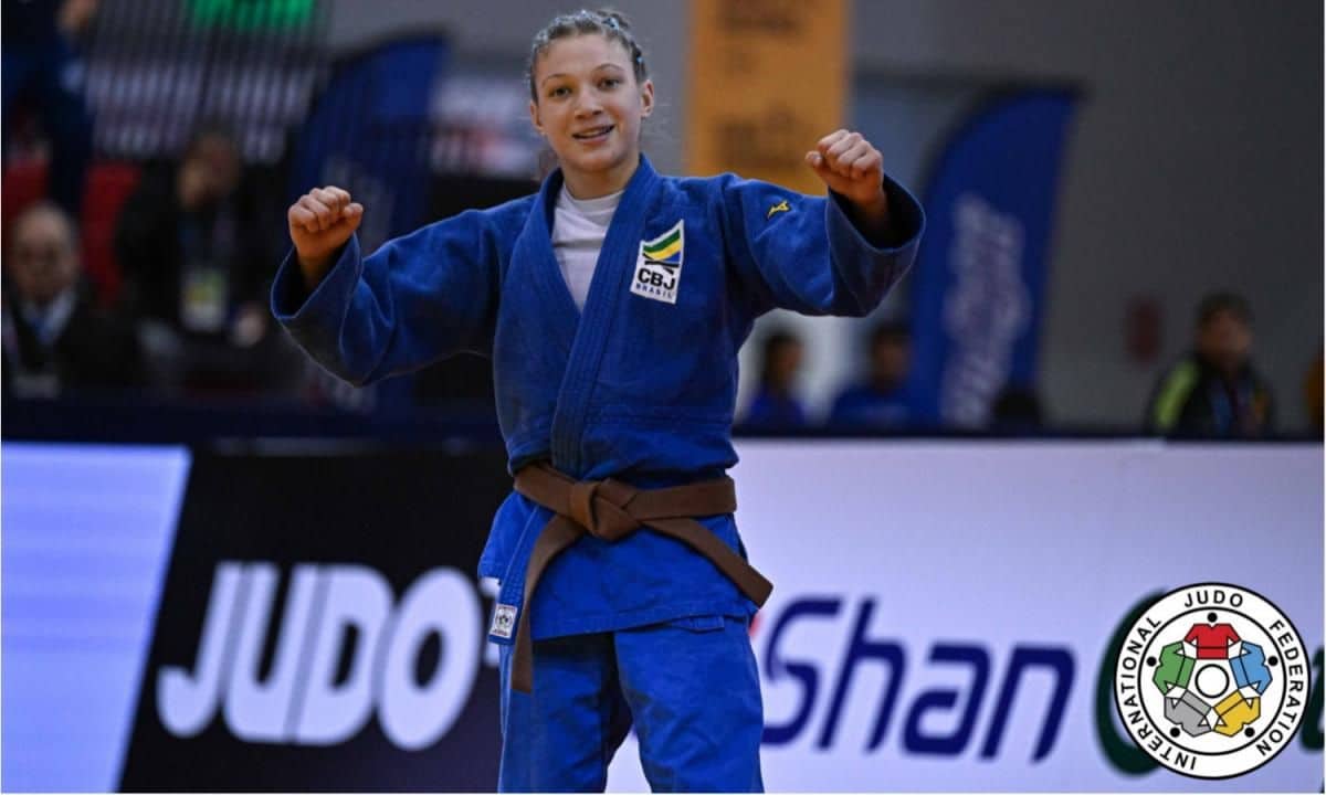 Clarice Ribeiro estará em ação no Grand Slam de Lausanne (Tamara Kulumbegashvili/IJF)
