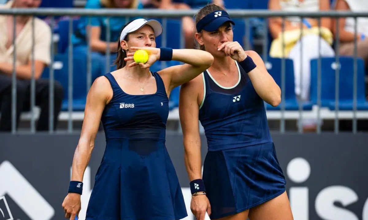 Luisa Stefani e Timea Babos tênis WTA 1000 de Toronto