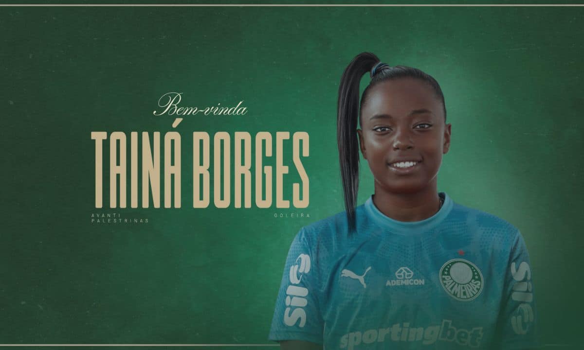 Medalhista olímpica, Tainá é o mais novo reforço do Palmeiras
