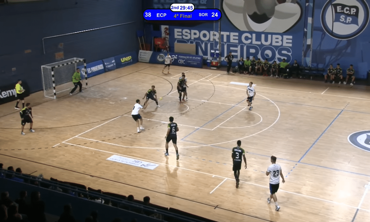 Pinheiros x Sorocaba - Brasileiro Júnior de handebol masculino