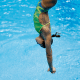 Anna Lúcia Santos no trampoilim 1m do Mundial de Esportes Aquáticos 2025