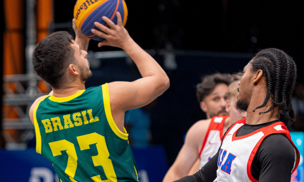 Brasil basquete 3x3 em CR universíade