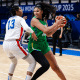 Kamilla Cardoso no jogo entre Brasil e República Dominicana na Americup de basquete feminino - seleção brasileira