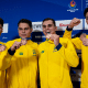 natação universíade medalha de bronze brasil revezamento 4x100m livre