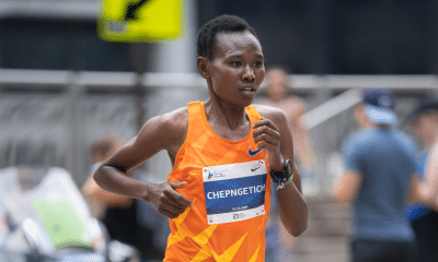 queniana Ruth Chepngetich, recordista mundial da maratona