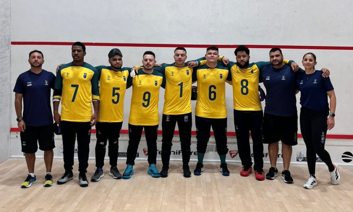 Seleção sub-23 masculina de goalball do Brasil no Reino Unido