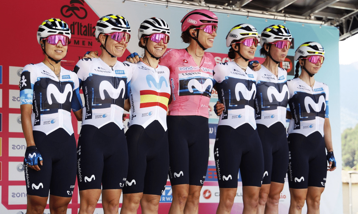 Tota Magalhães equipe Movistar Giro D'Itália Feminino 2025 ciclismo estrada Ana vitória magalhães
