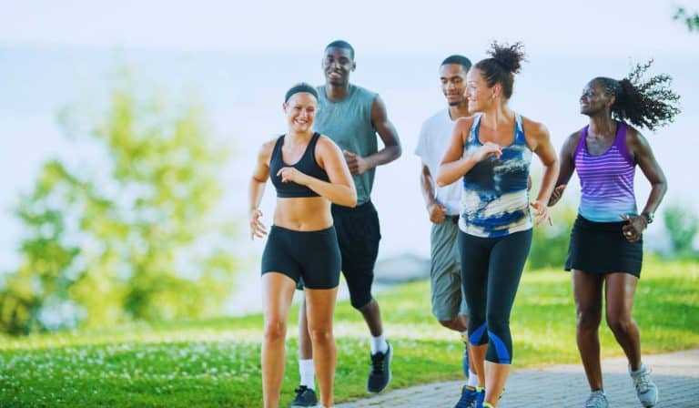 Corrida em grupo- motivação e disciplina através da comunidade