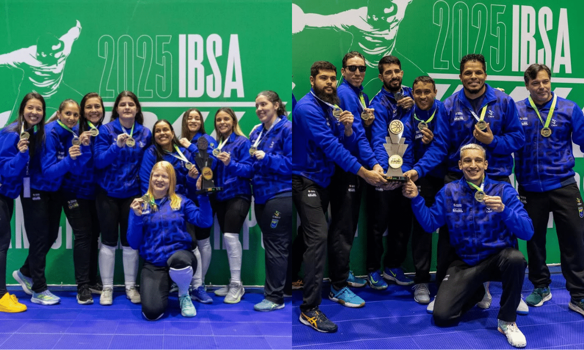 Brasil faz dobradinha no Campeonato das Américas de goalball