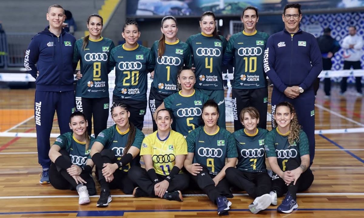 Brasil no vôlei sentado feminino e masculino na Copa América