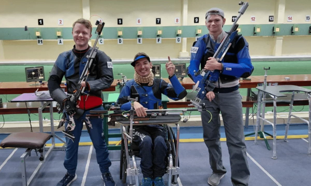 Brasil leva 4 pódios no Grand Prix de Tiro Esportivo paralímpico