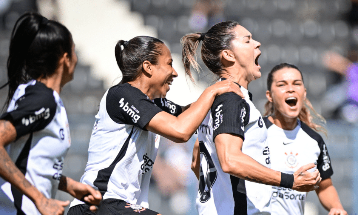 Corinthians x Palmeiras - Paulistão Feminino, bahia