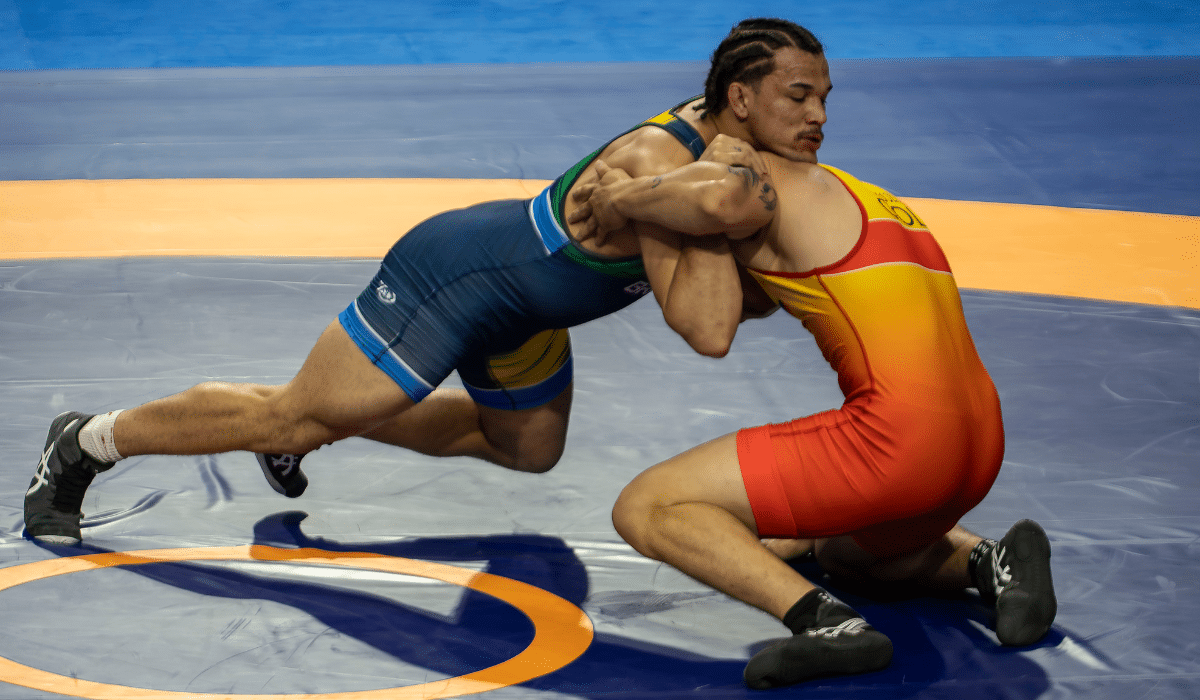 gabriel silva, max frança, wrestling, pan, assunção