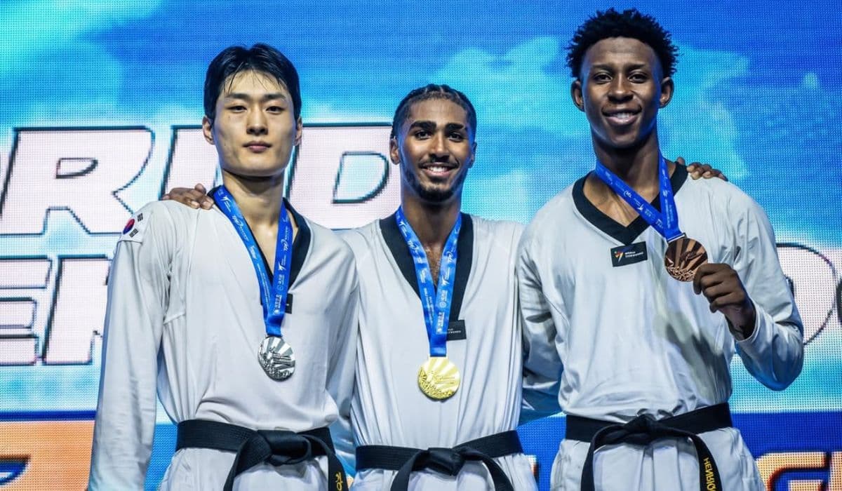 Henrique Marques conquista bronze no Grand Prix de Muju de Taekwondo; Camila Bezerra e Nivea Barros caem na estreia