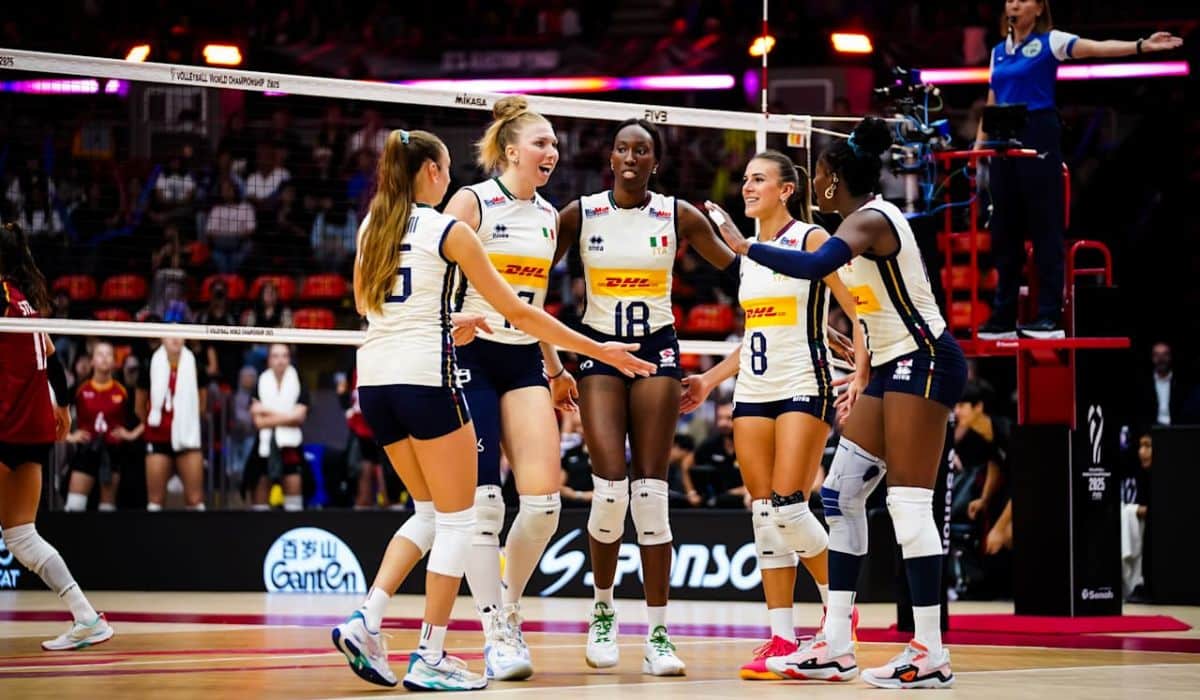 Itália venceu a Alemanha por 3 a 0 e vai enfrentar a Polônia nas quartas de final do Mundial de vôlei feminino