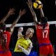 Júlia Bergmann ataca na vitória contra Porto Rico pelo Mundial de vôlei feminino